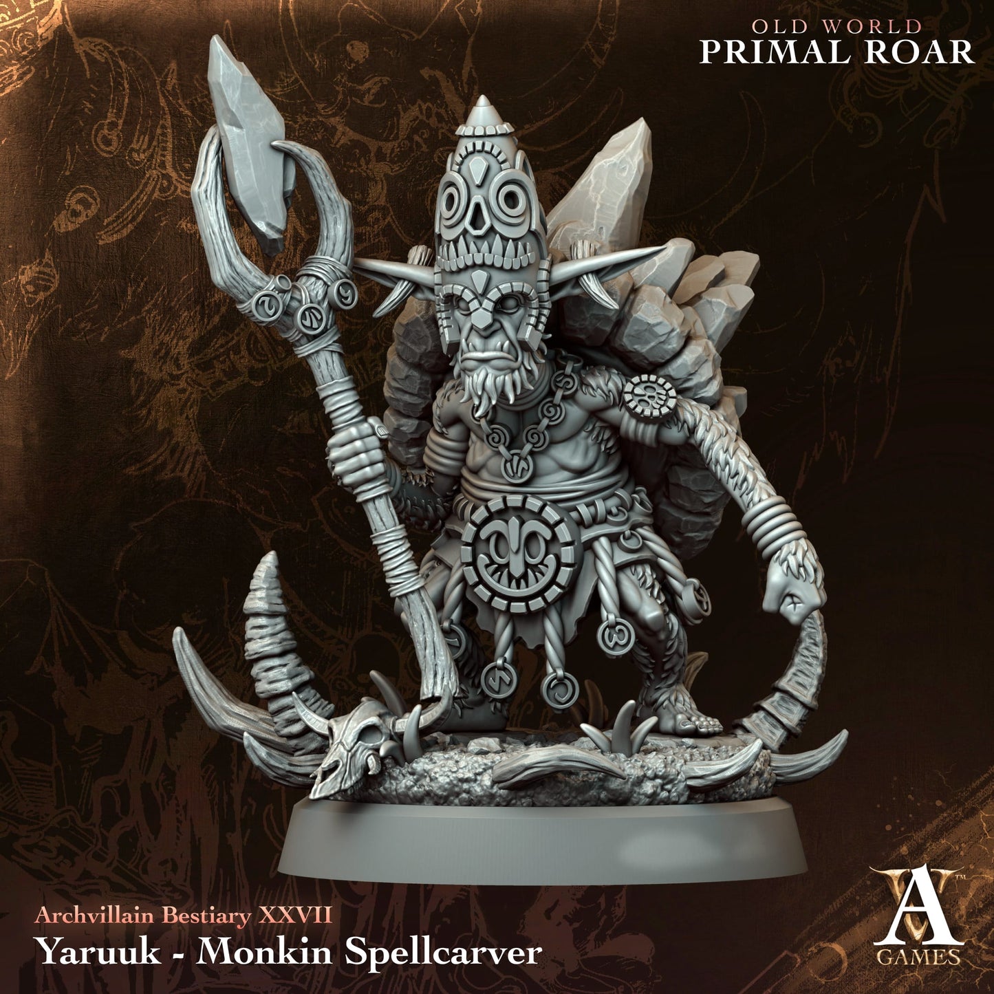 Yaruuk - Monkin Spellcarver