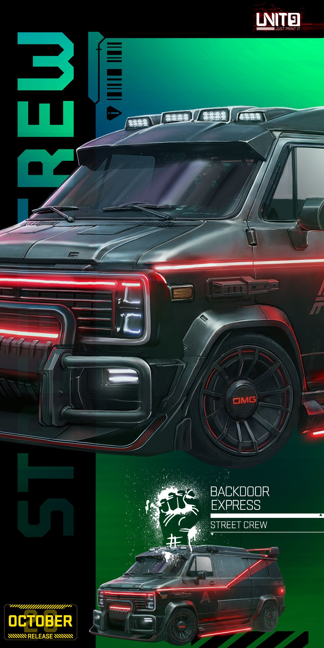 Backdoor Express Van