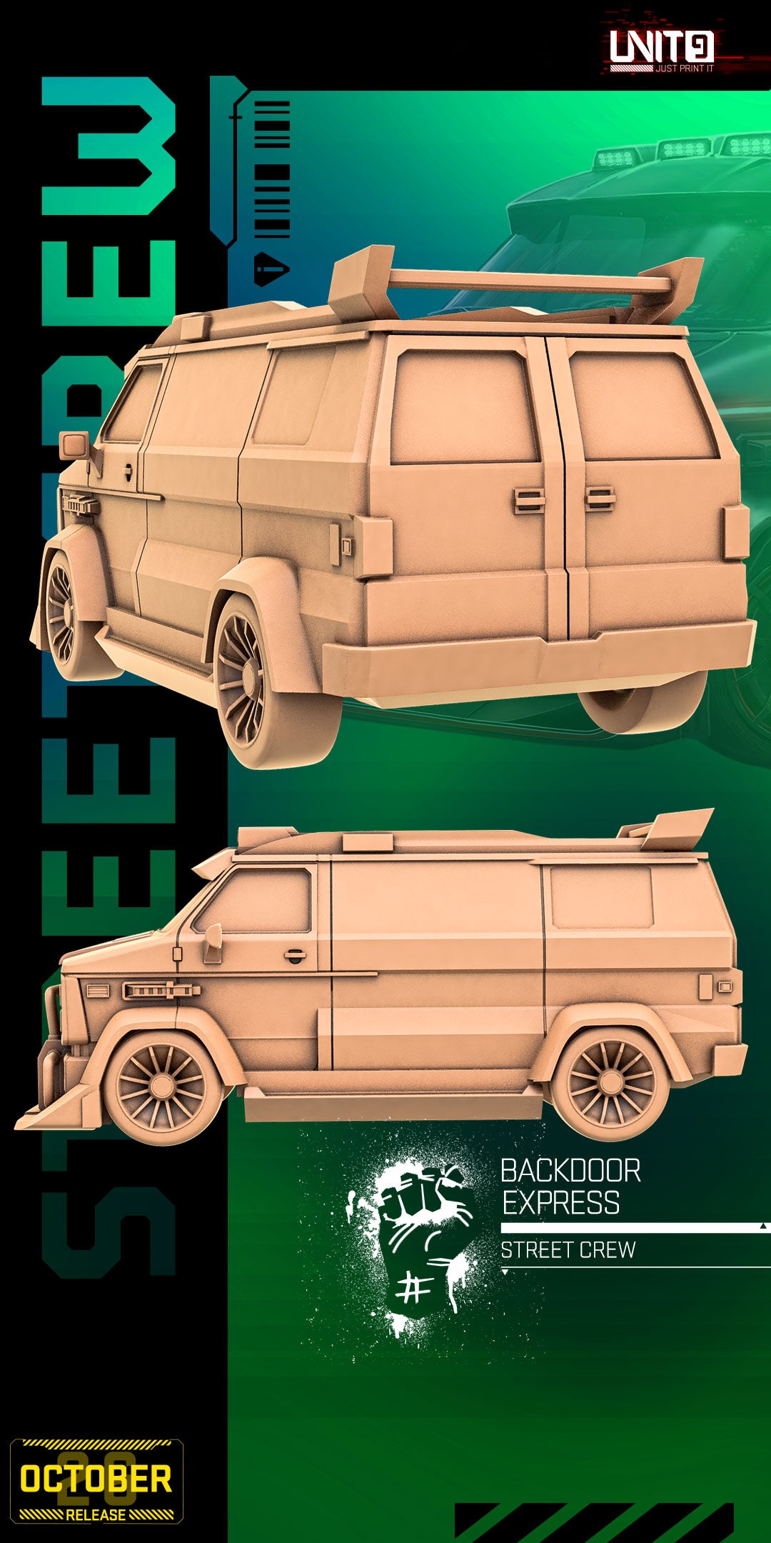 Backdoor Express Van