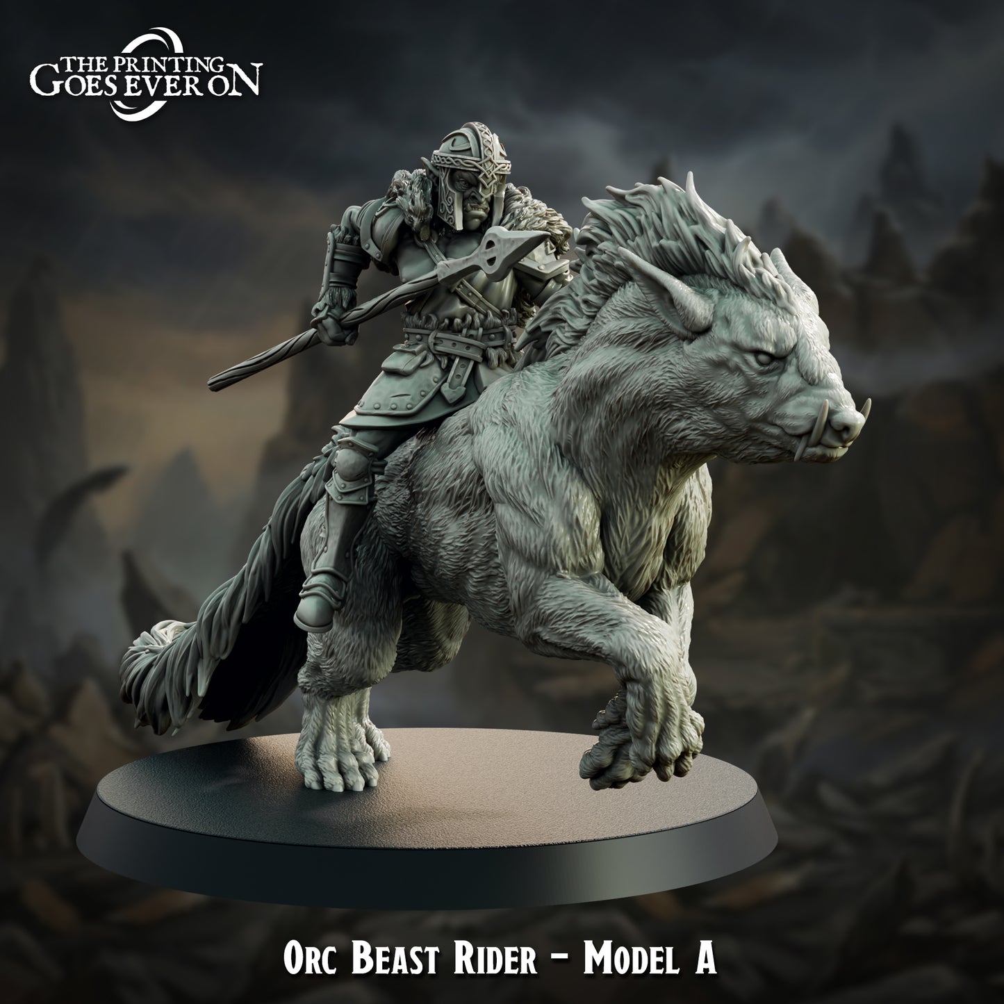 Orc Beast Rider (5 modelos)