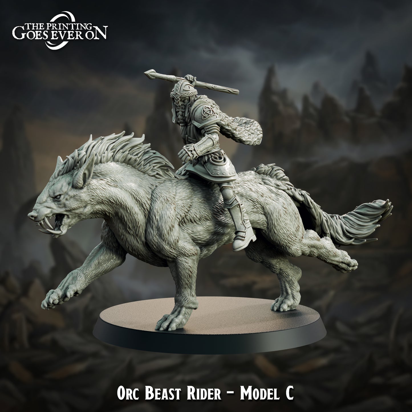 Orc Beast Rider (5 modelos)