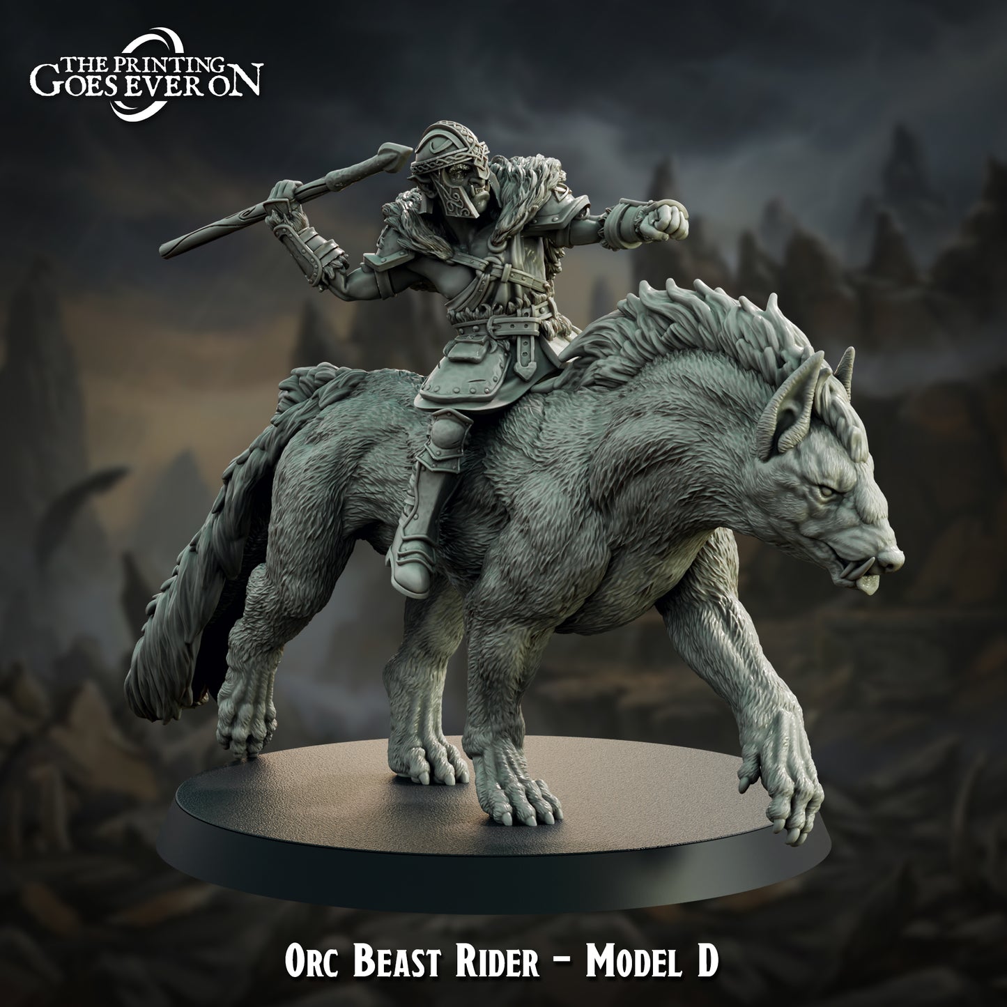 Orc Beast Rider (5 modelos)