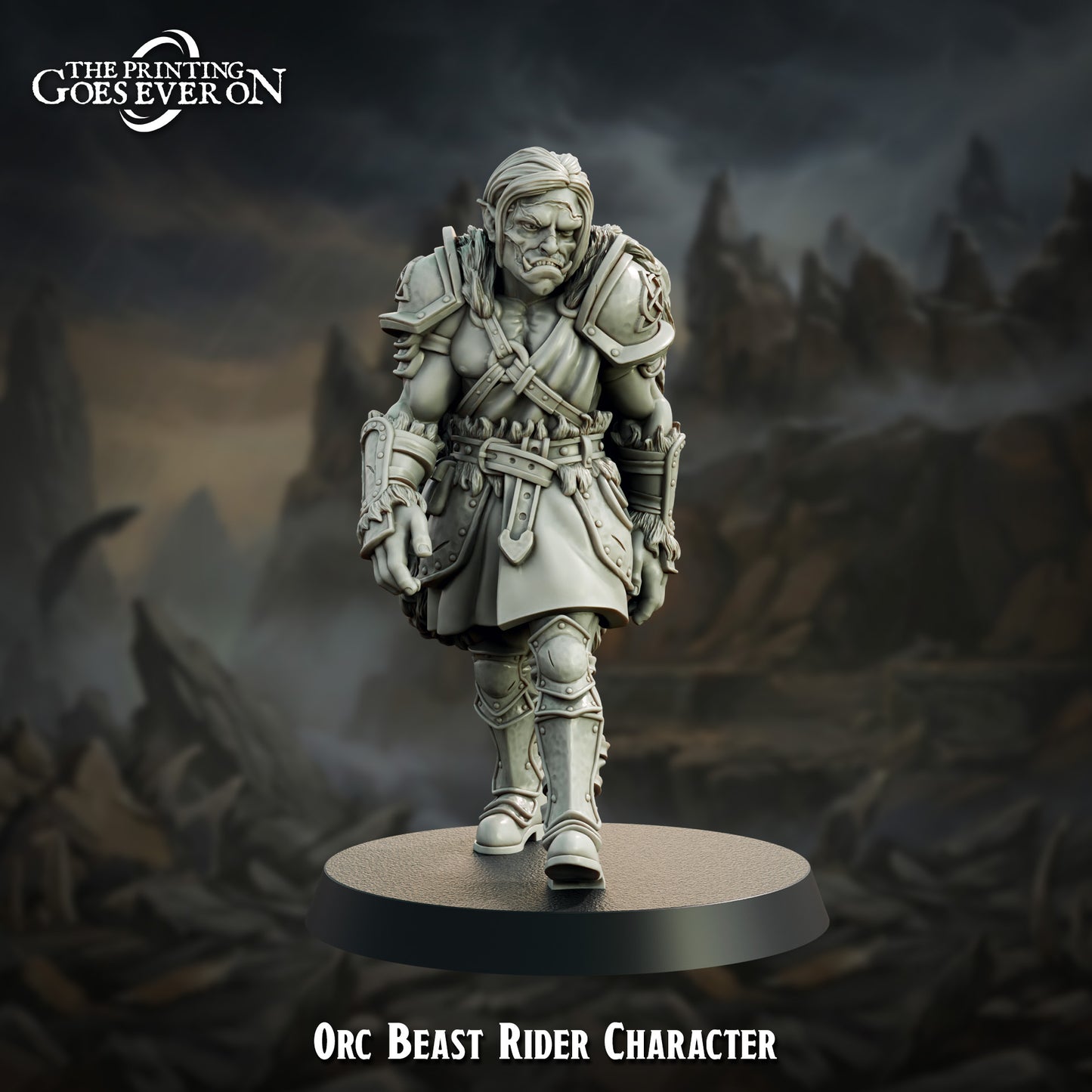 Orc Beast Rider Character