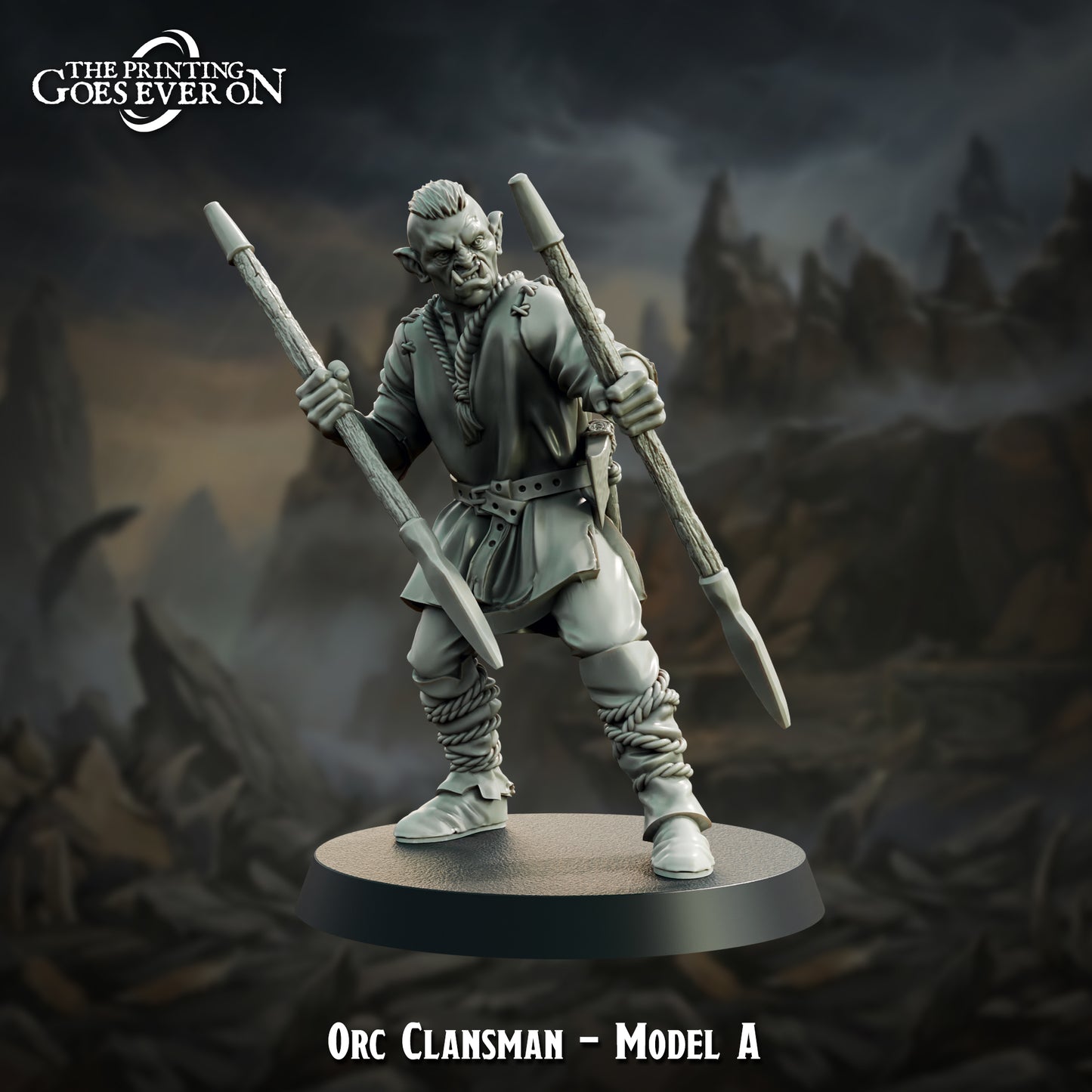 Infantry Unit. Orc Clansman
