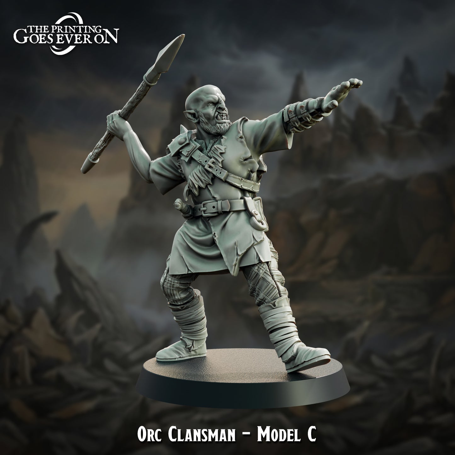 Infantry Unit. Orc Clansman