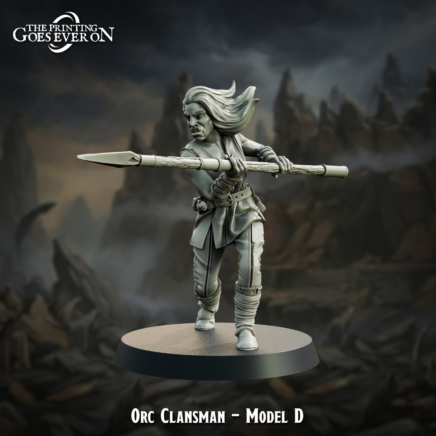 Infantry Unit. Orc Clansman