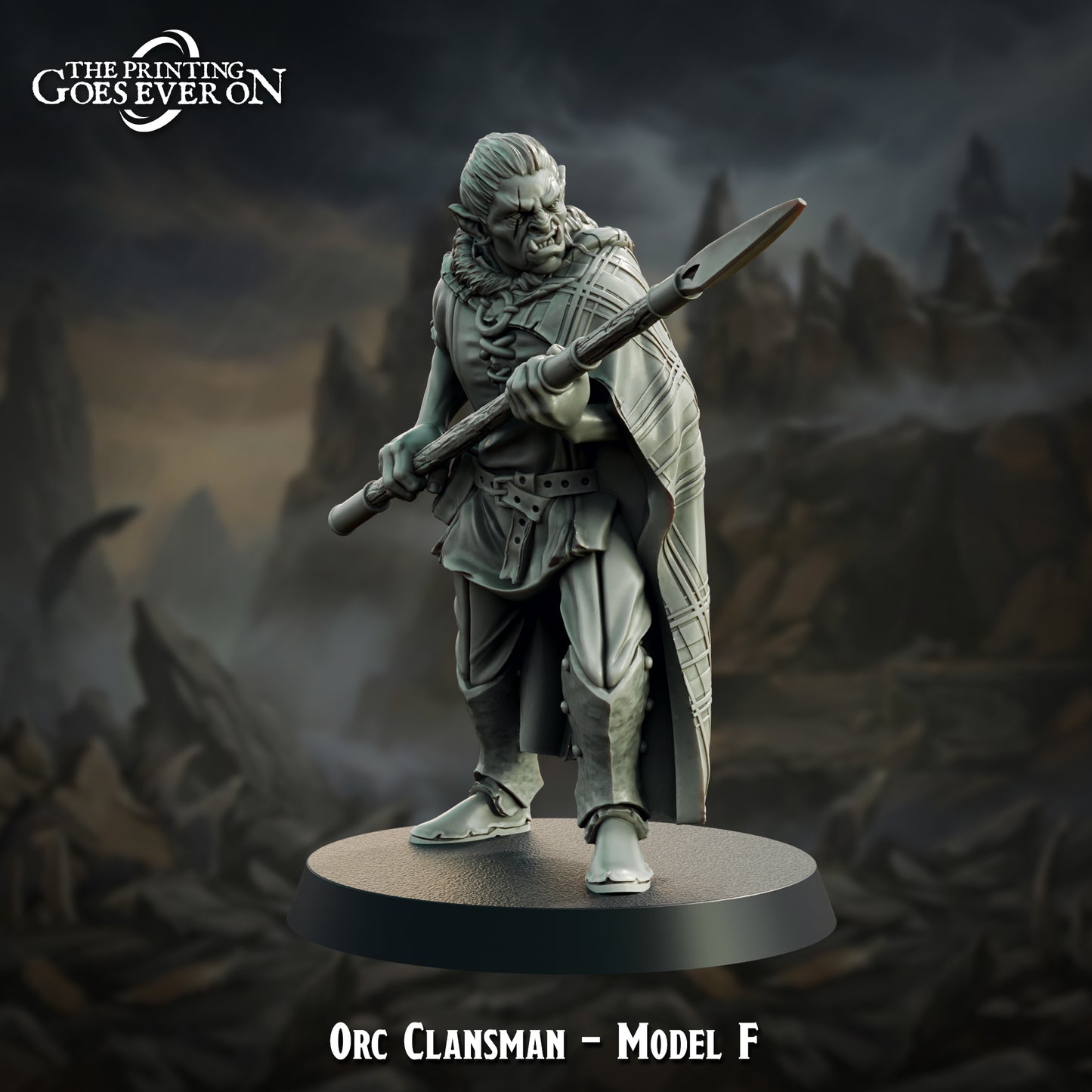 Infantry Unit. Orc Clansman