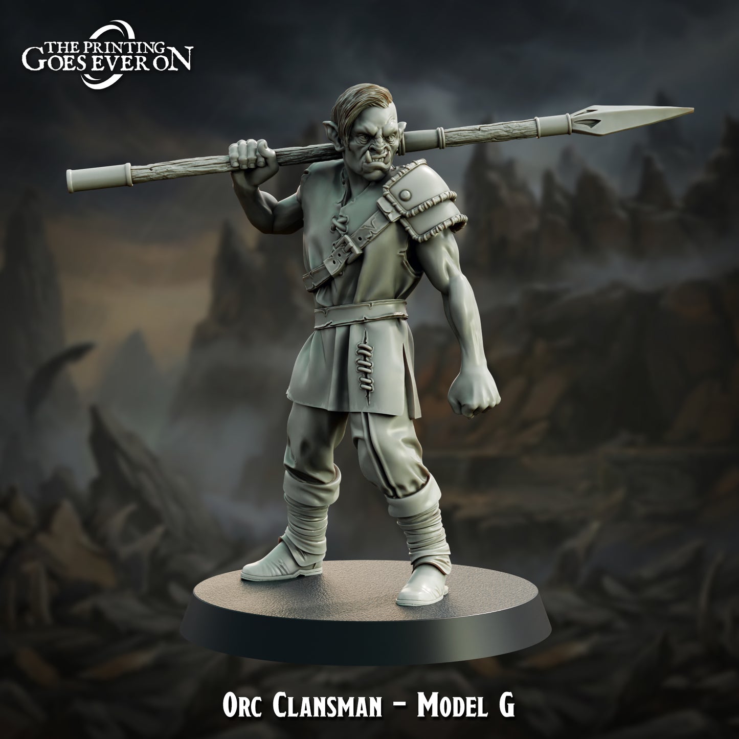 Infantry Unit. Orc Clansman