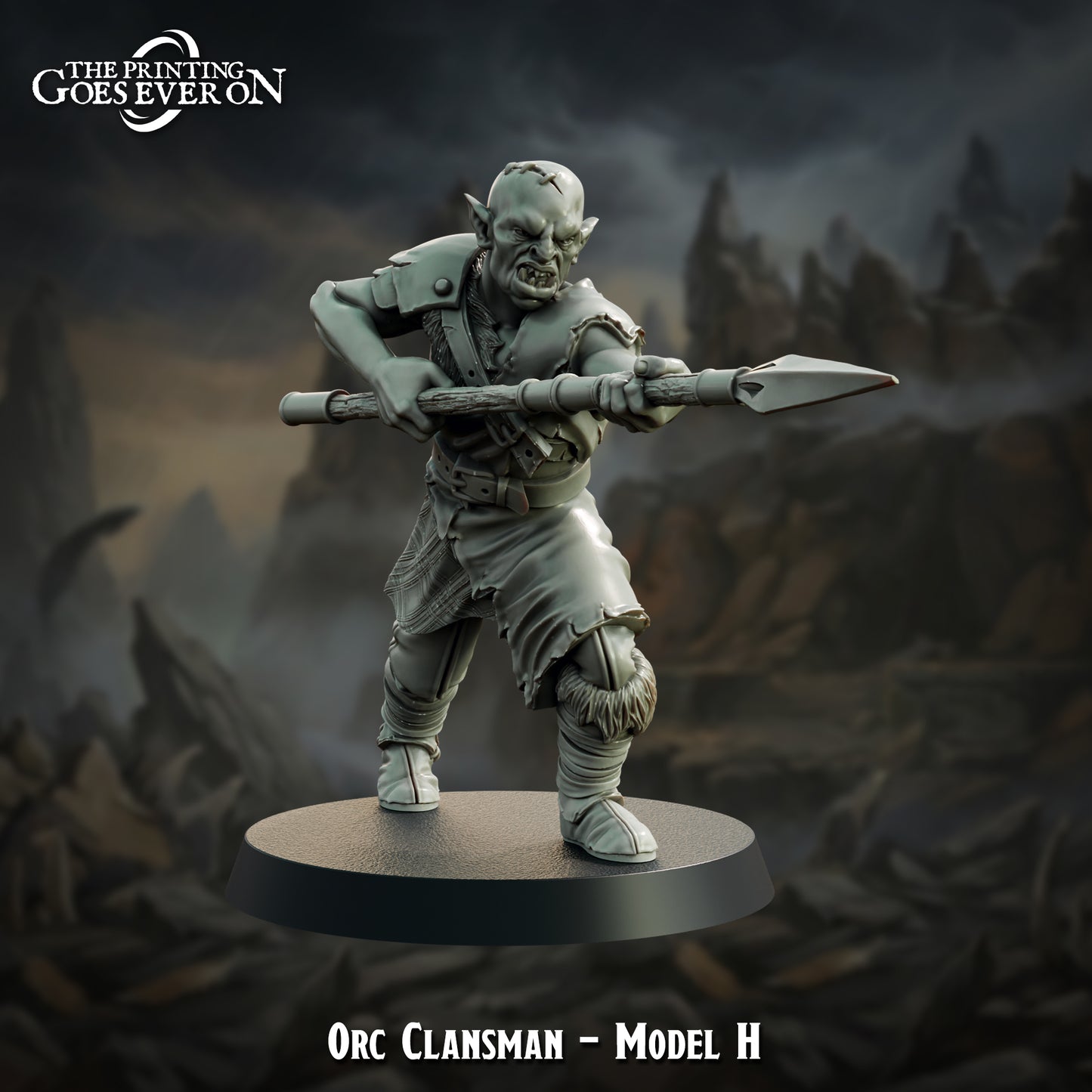 Infantry Unit. Orc Clansman