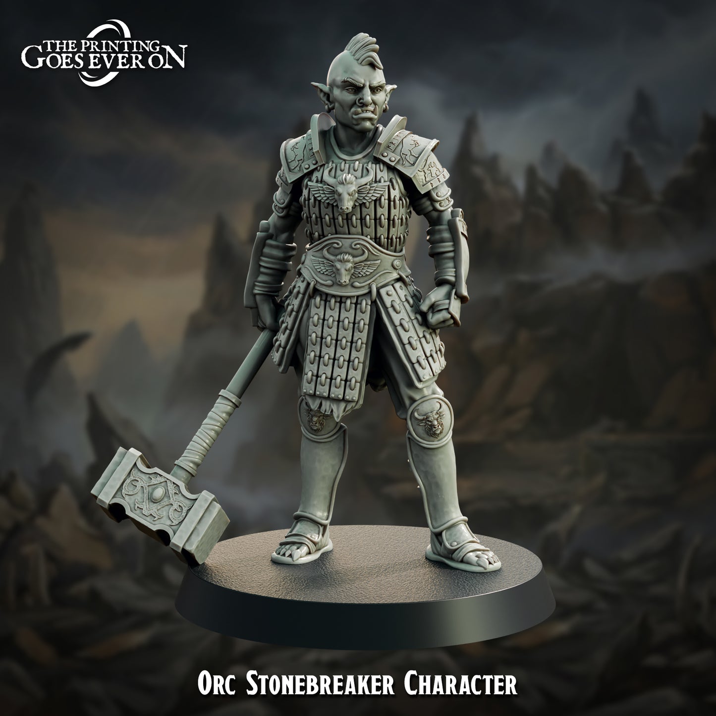 Orc Stonebreaker Character