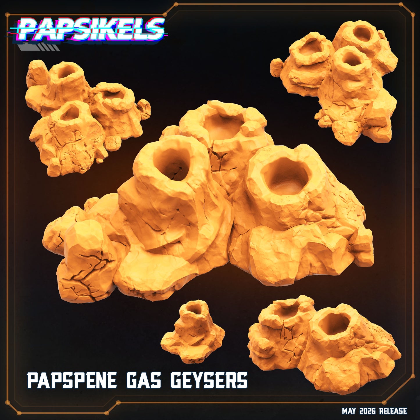 Papspene Gas Geysers