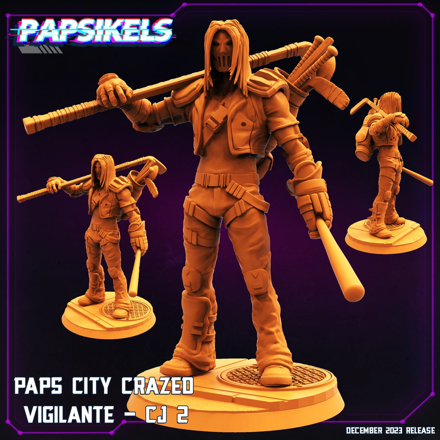 Paps City Crazed Vigilante CJ (2 Modelle)