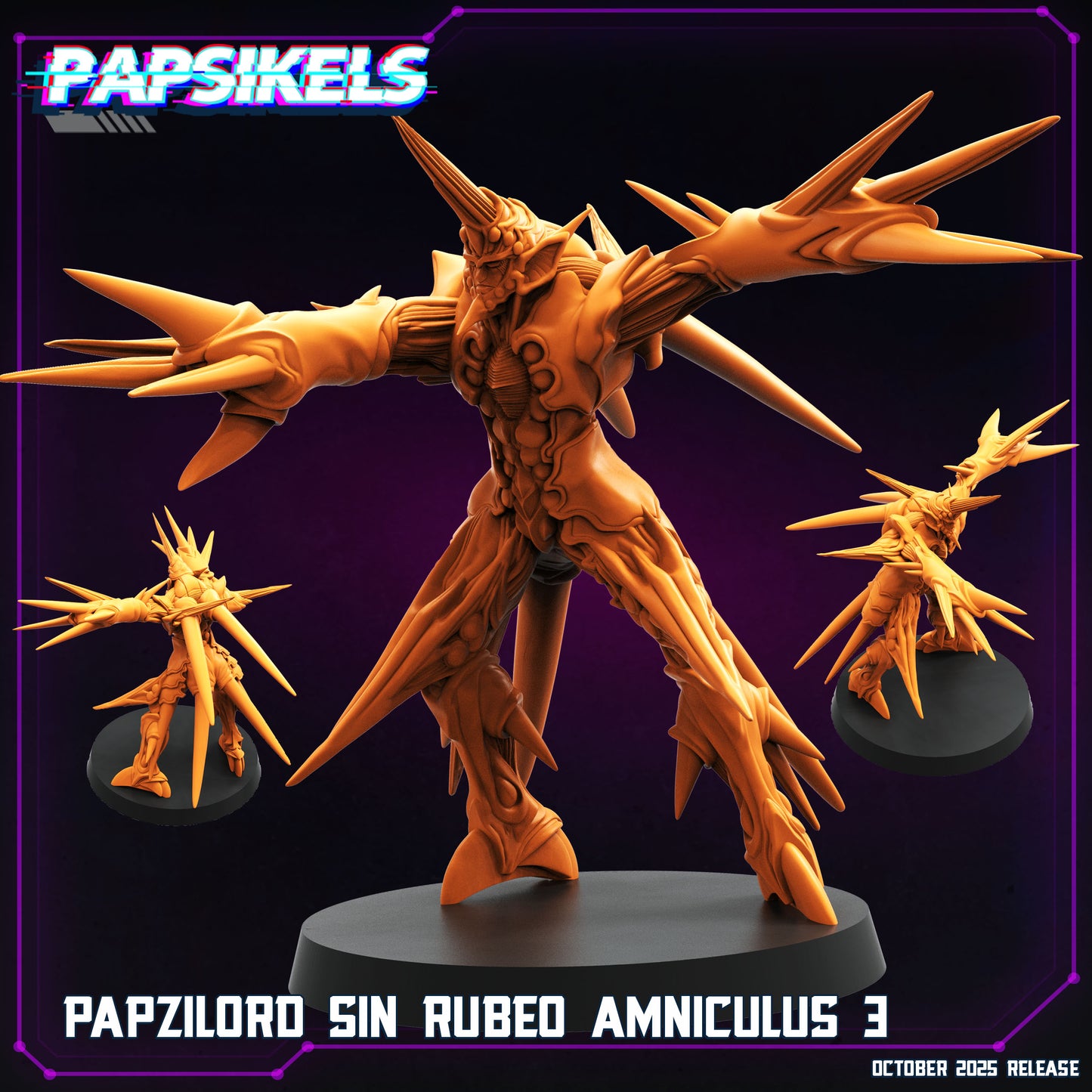 Papzilord Sin Rubeo Amniculus (3 modelos)