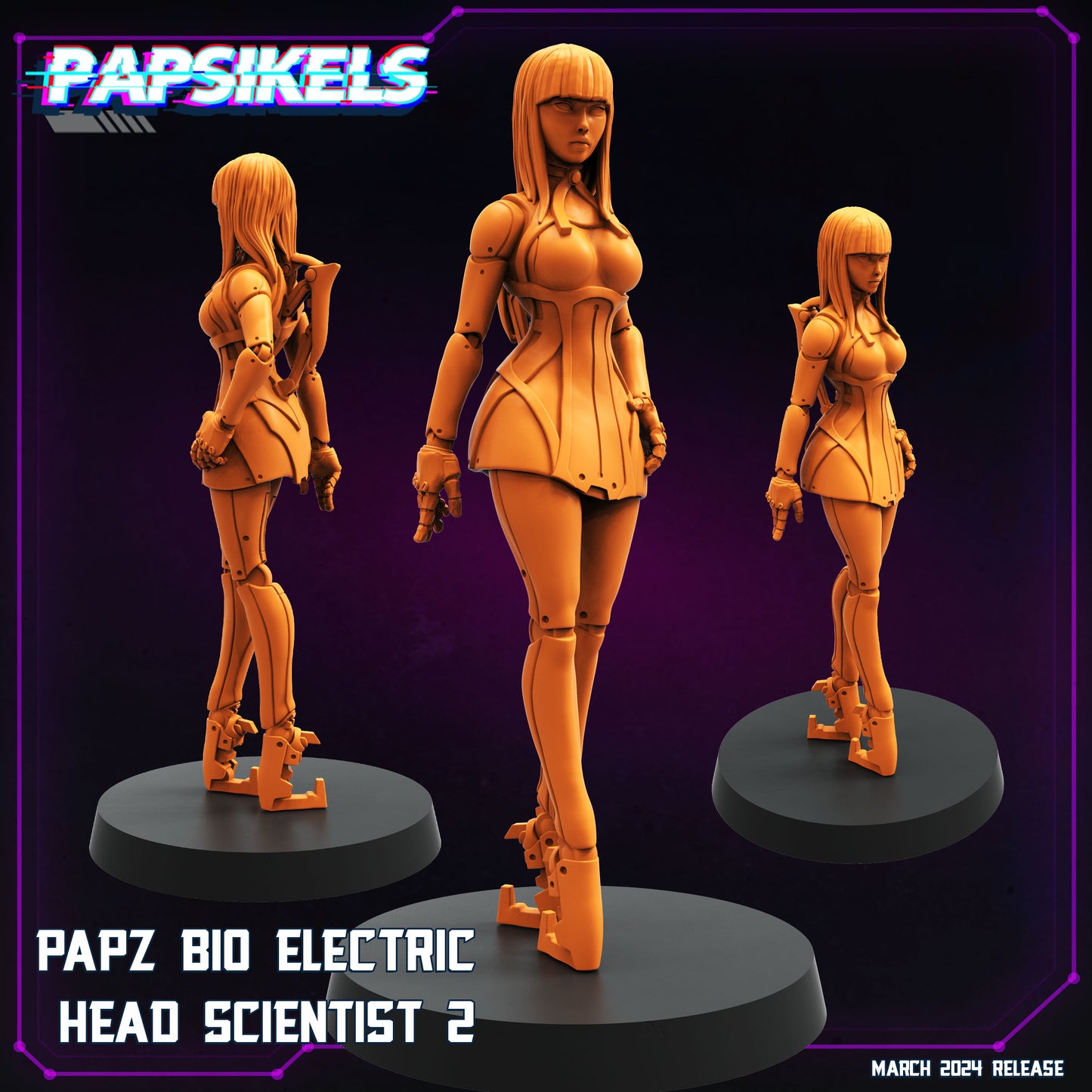 Papz Bio Electric Head Scientist (Distintas variantes)