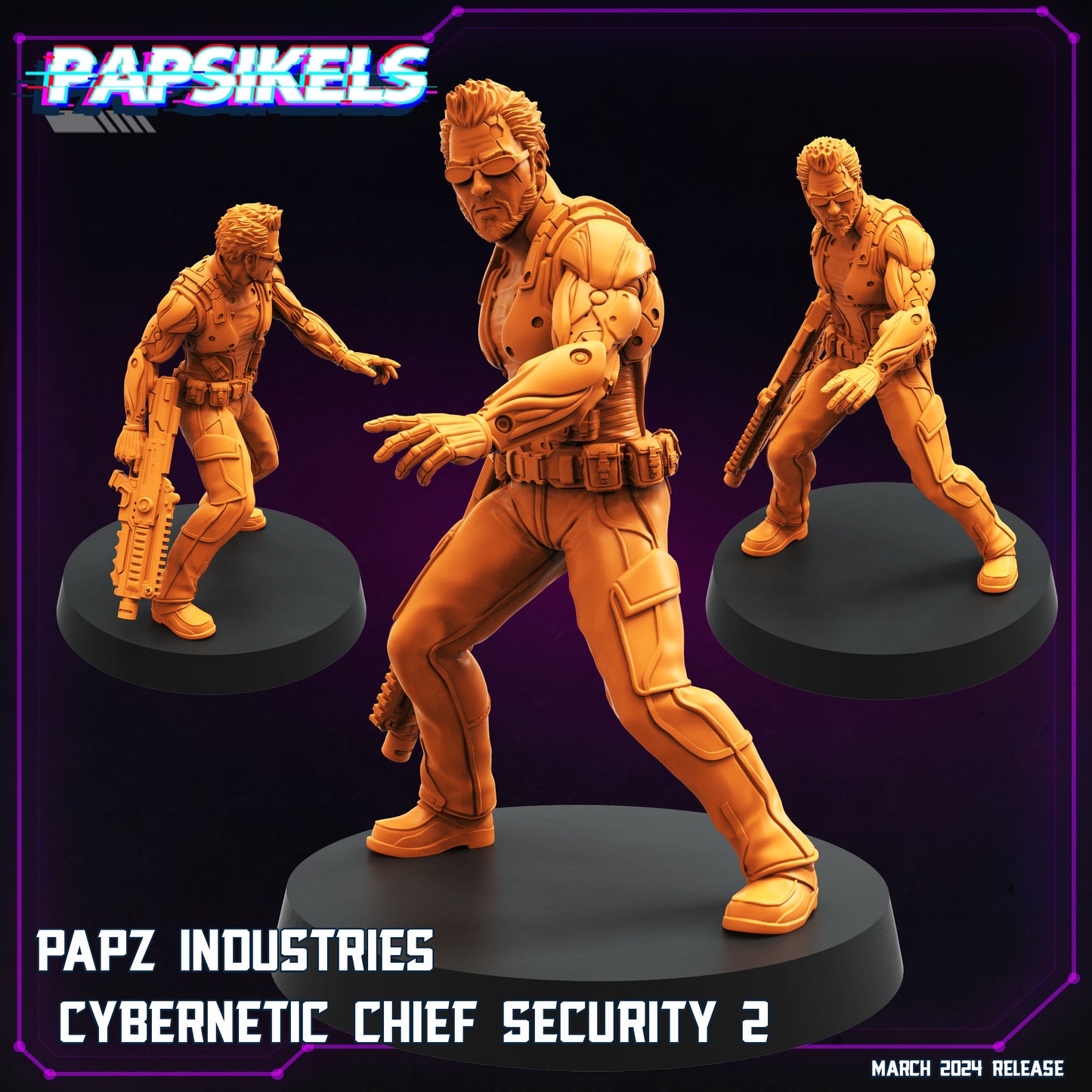 Papz Industries Cybernetic Chief Security (4 variantes)