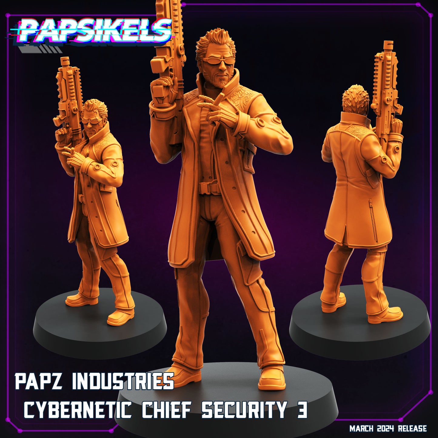 Papz Industries Cybernetic Chief Security (4 variantes)