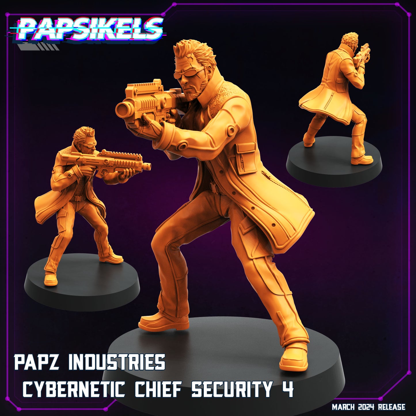 Papz Industries Cybernetic Chief Security (4 variantes)