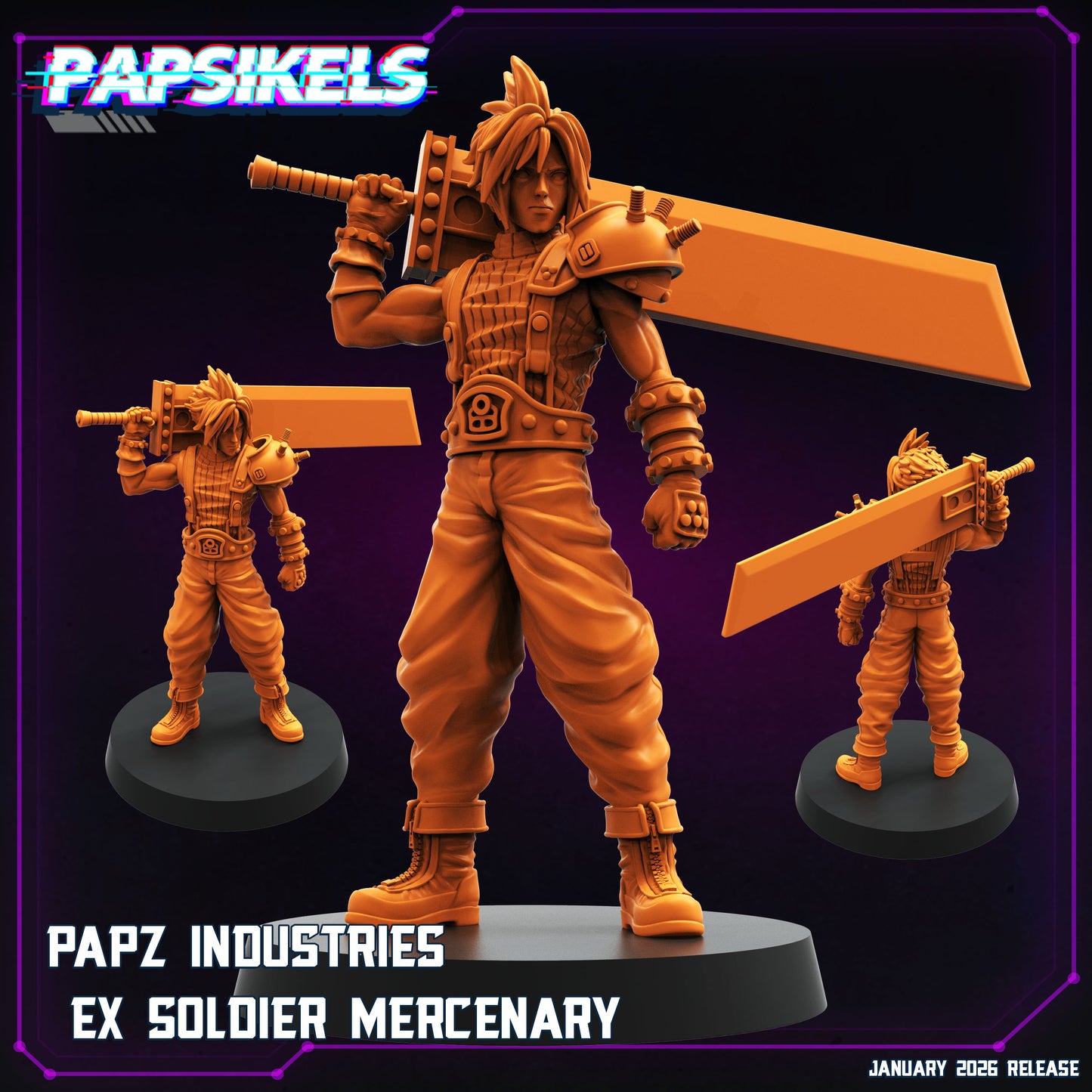 PAPZ Industries Ex Soldier Mercenary