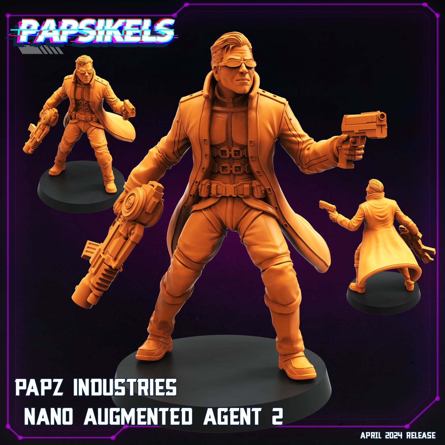 PAPZ Industries Nano Augmented Agent (4 modelos)