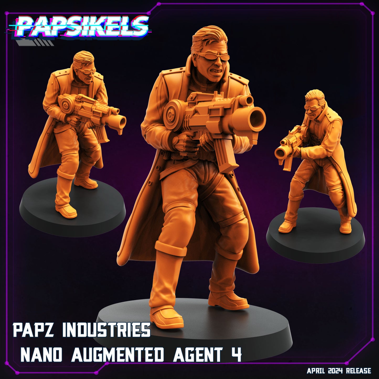 PAPZ Industries Nano Augmented Agent (4 modelos)