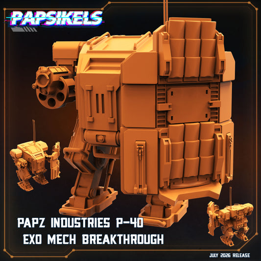 PAPZ Industries P40 Exo Mech (2 modelos)