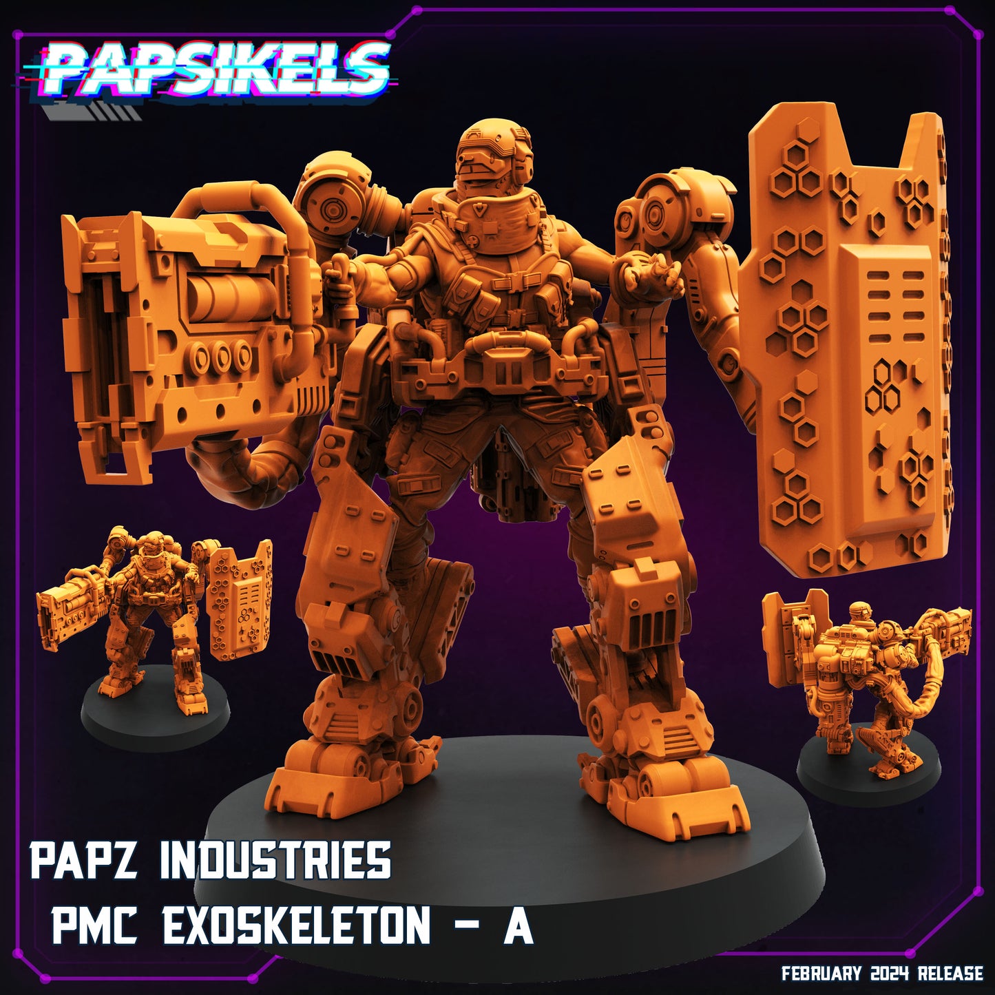 Papz Industries PMC Exoskelett