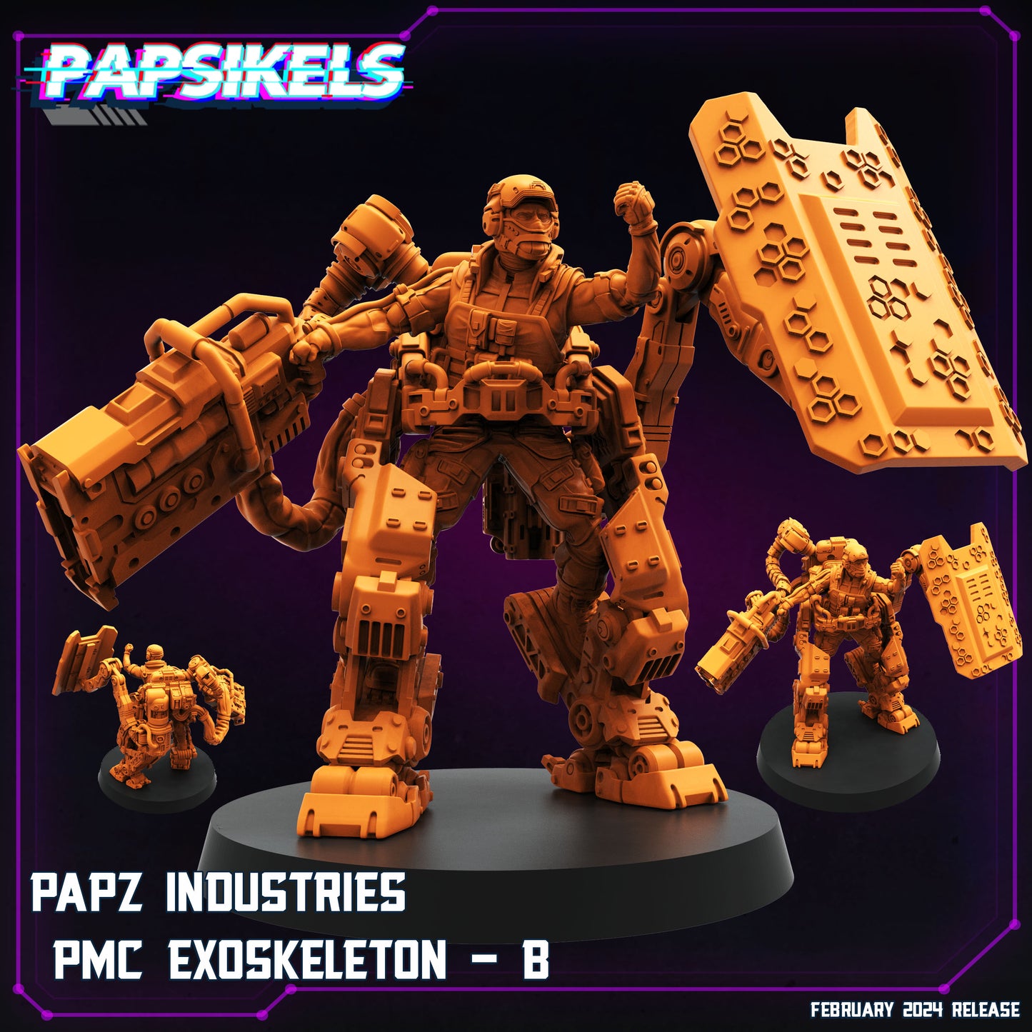 Papz Industries PMC Exoskelett