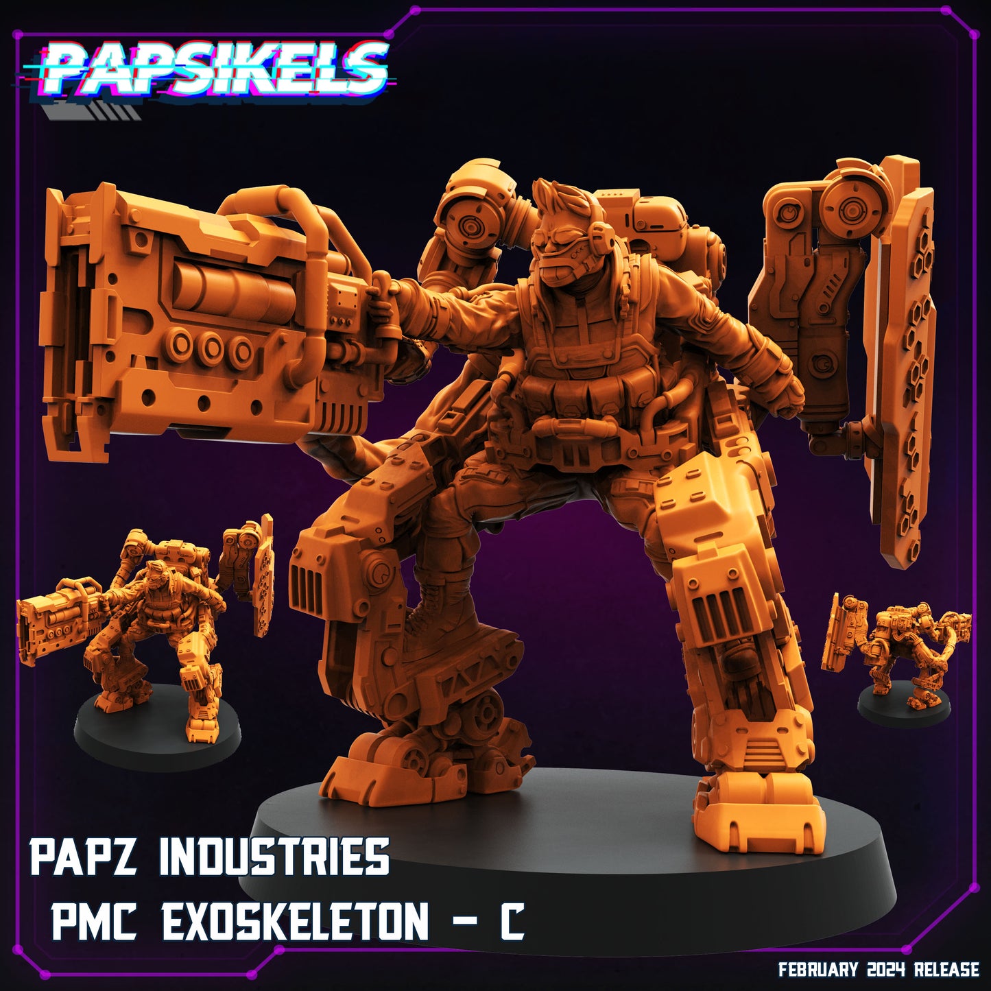 Papz Industries PMC Exoskelett