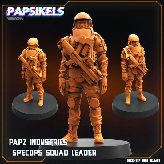 Papz Industries Specops Squad Leader