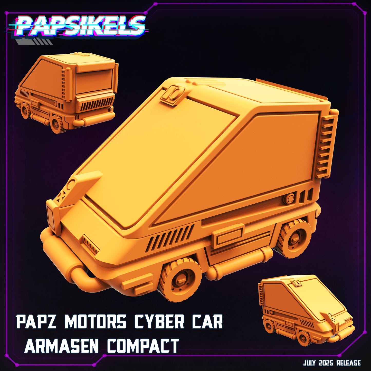 PAPZ Motors Cyber Cars (3 modelos)