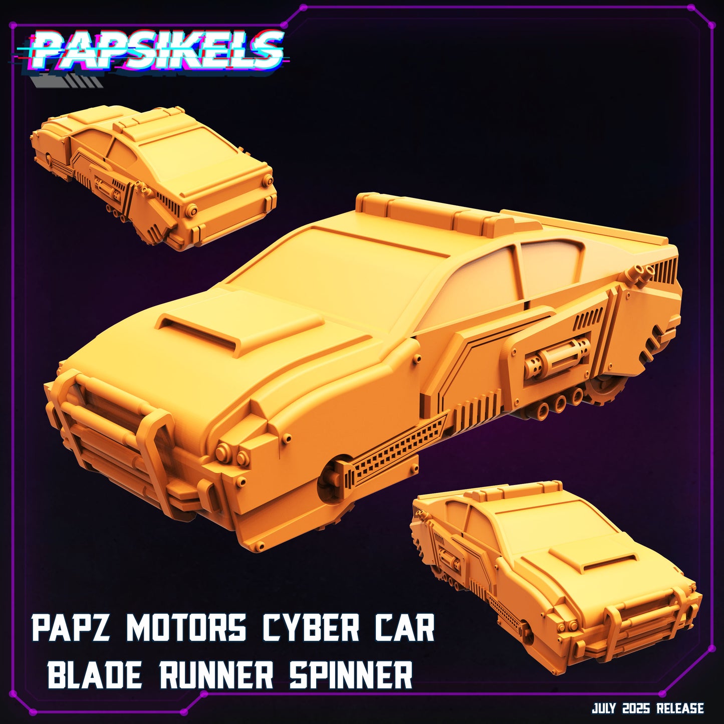 PAPZ Motors Cyber Cars (3 modelos)