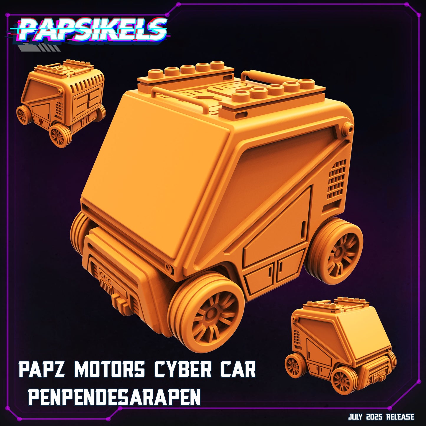 PAPZ Motors Cyber Cars (3 modelos)