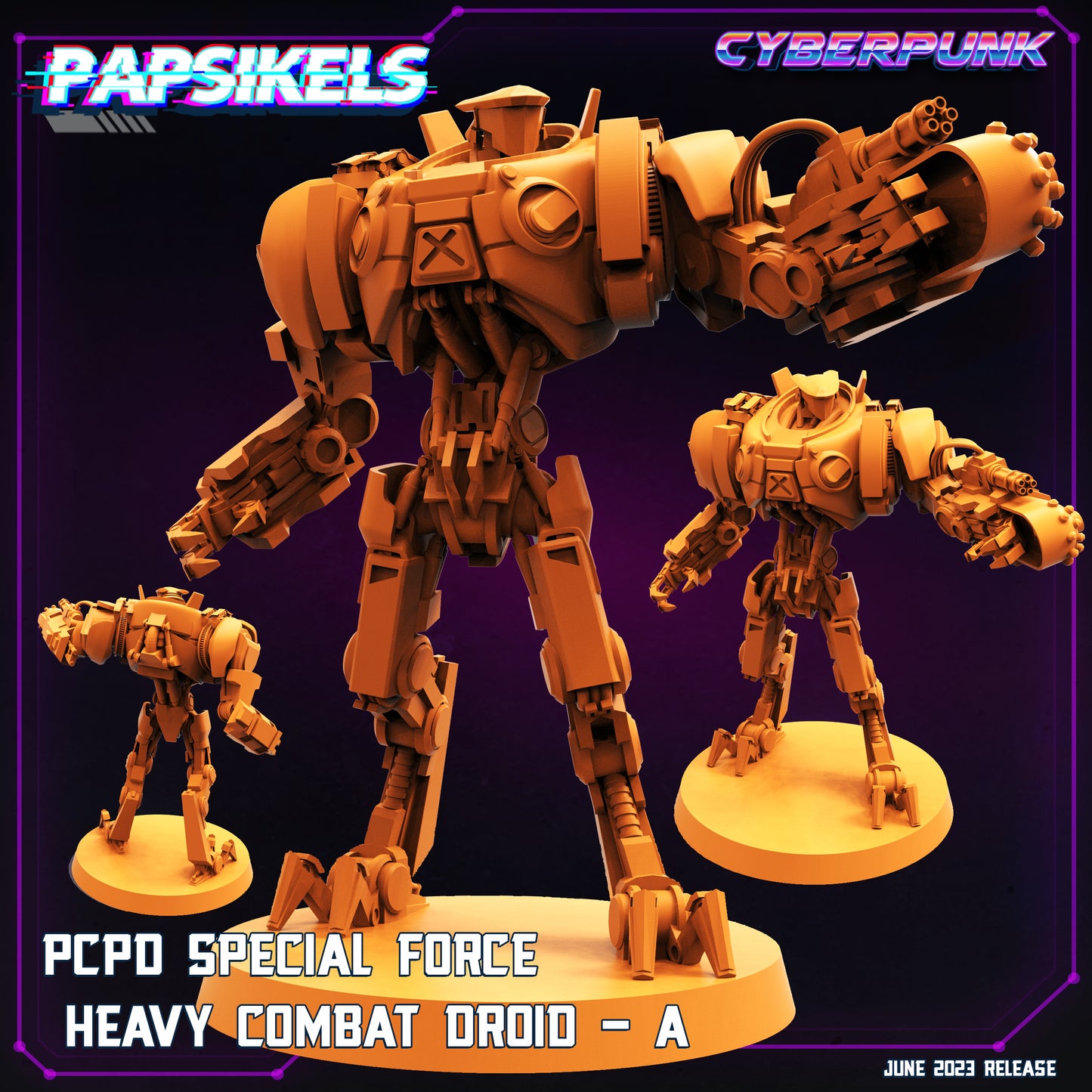 PCPD Special Force Heavy Combat Droid (2 variantes)
