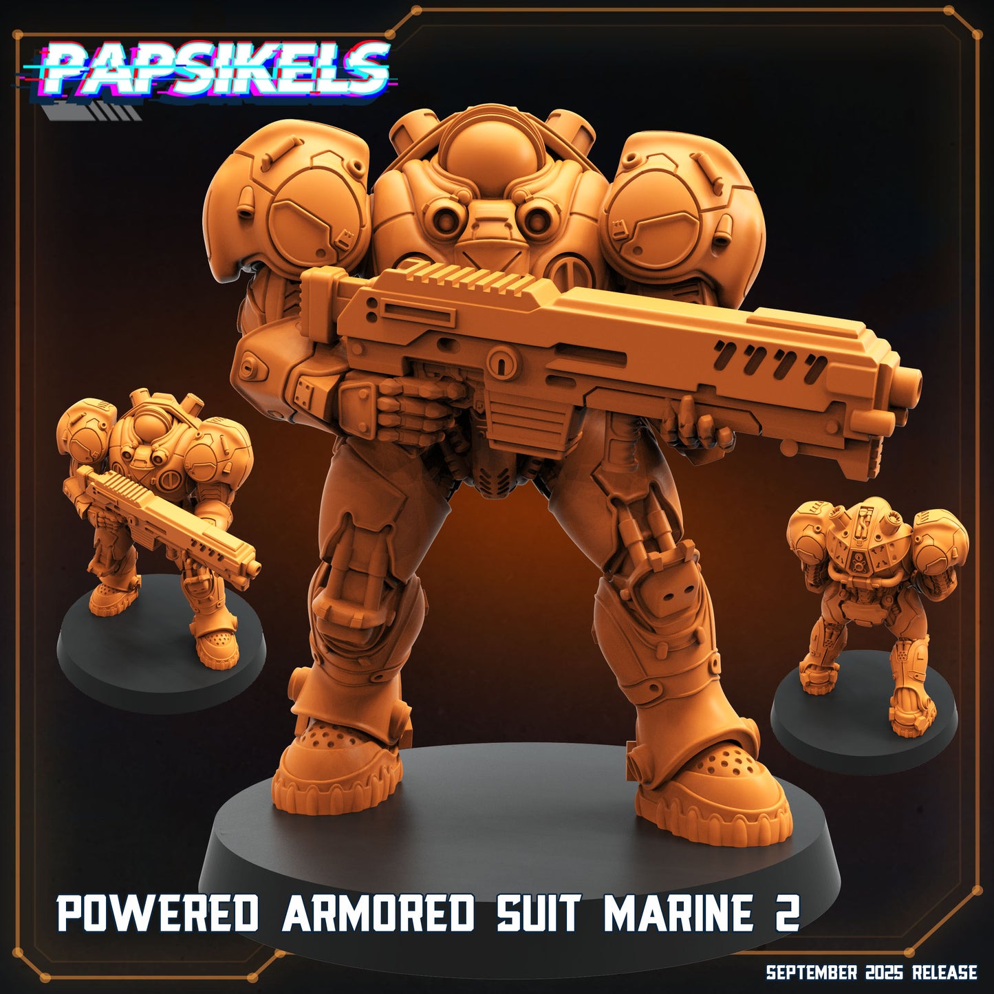 Angetriebener Panzeranzug Marine 2