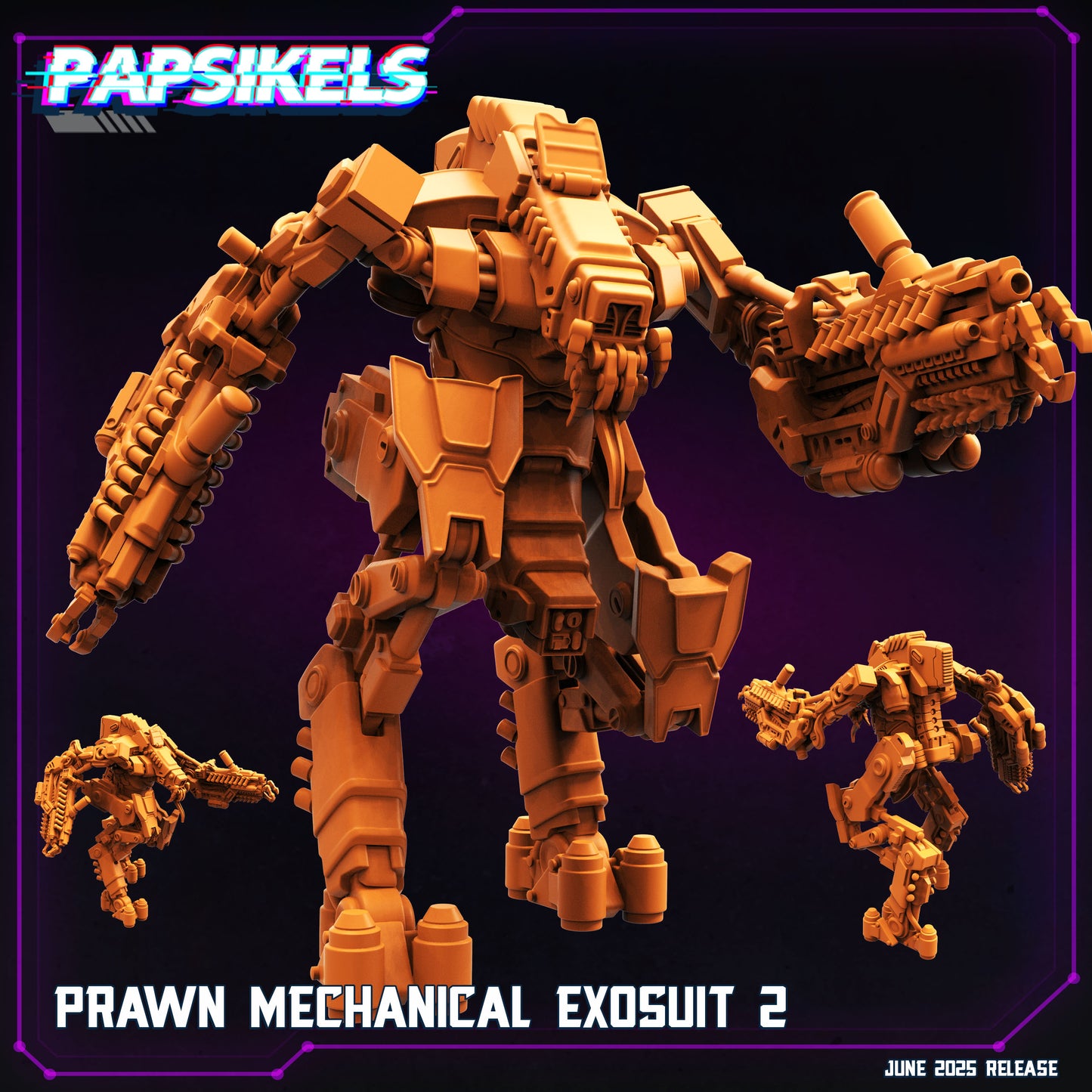 Prawn Mechanical Exosuit (3 modelos)