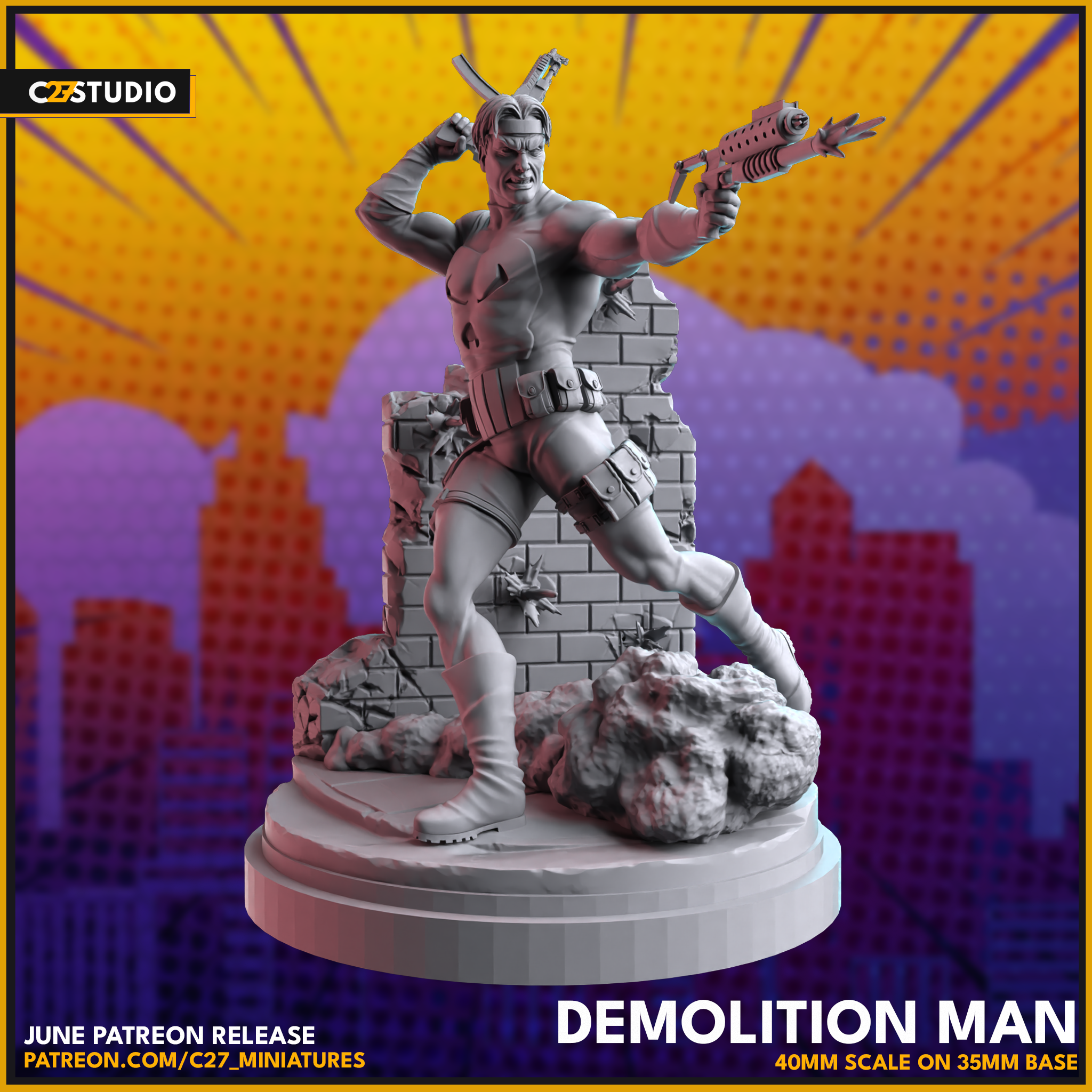 Demolition Man – 🏅 EboraMiniatures