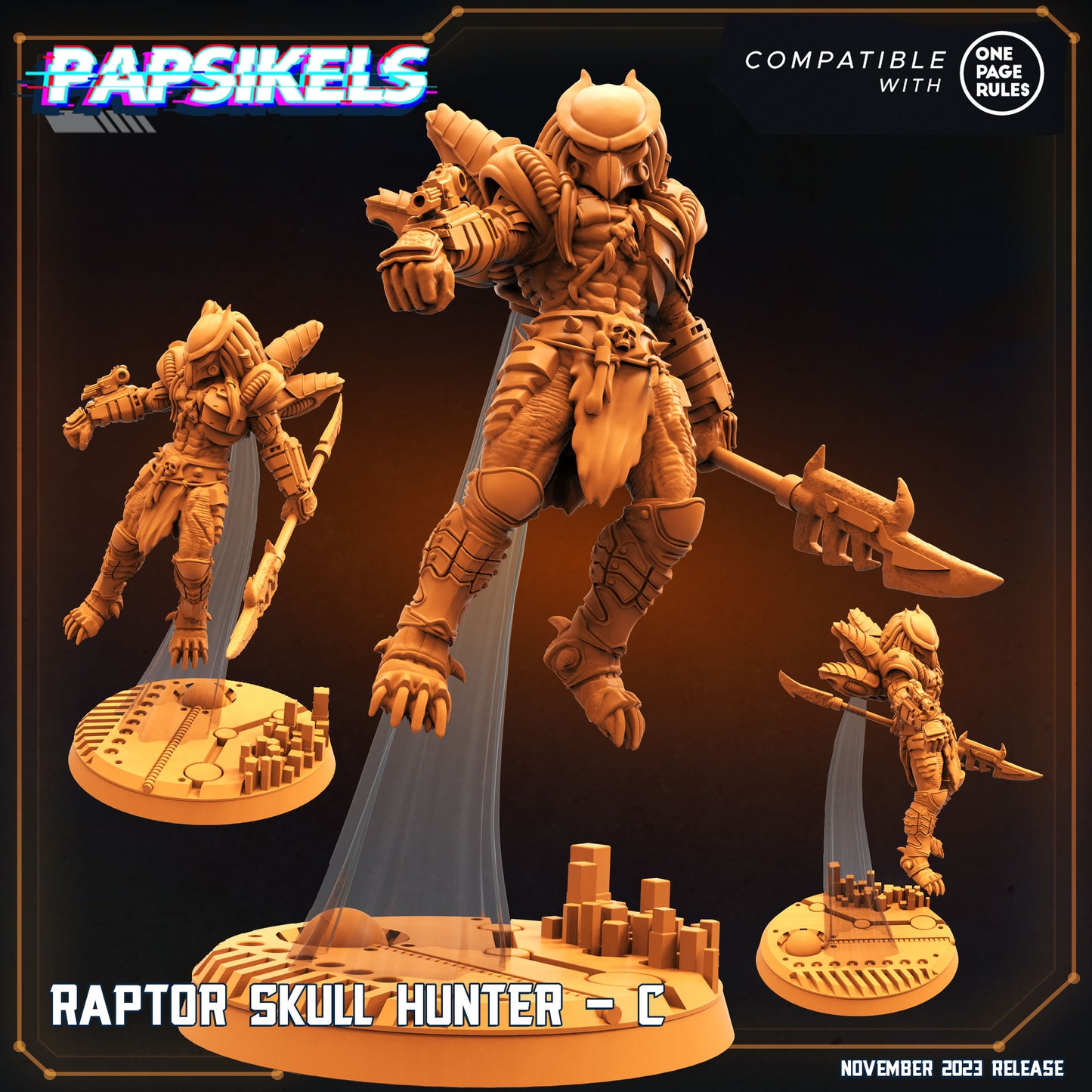 Raptor Skull Hunter (5 variantes)