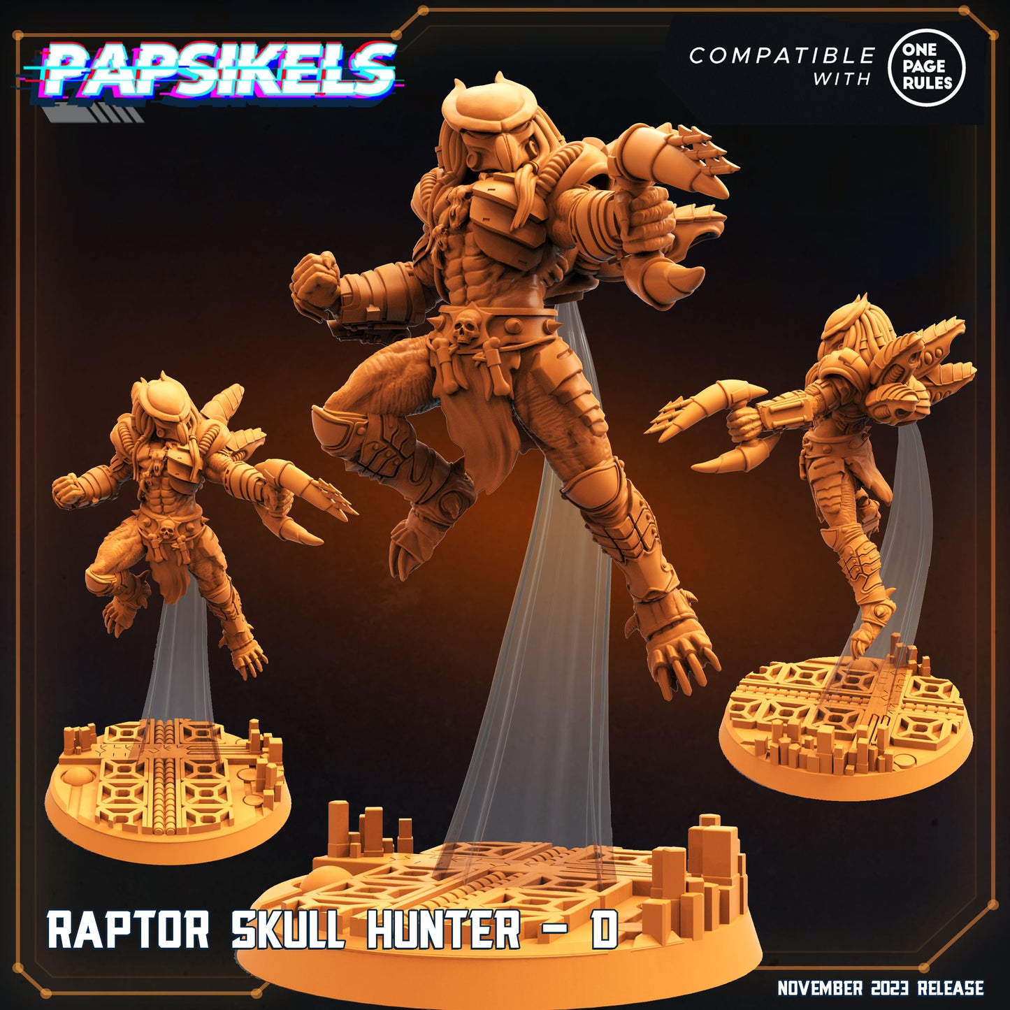 Raptor Skull Hunter (5 variantes)
