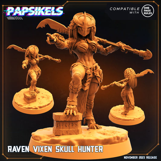 Raven Vixen Skull Hunter