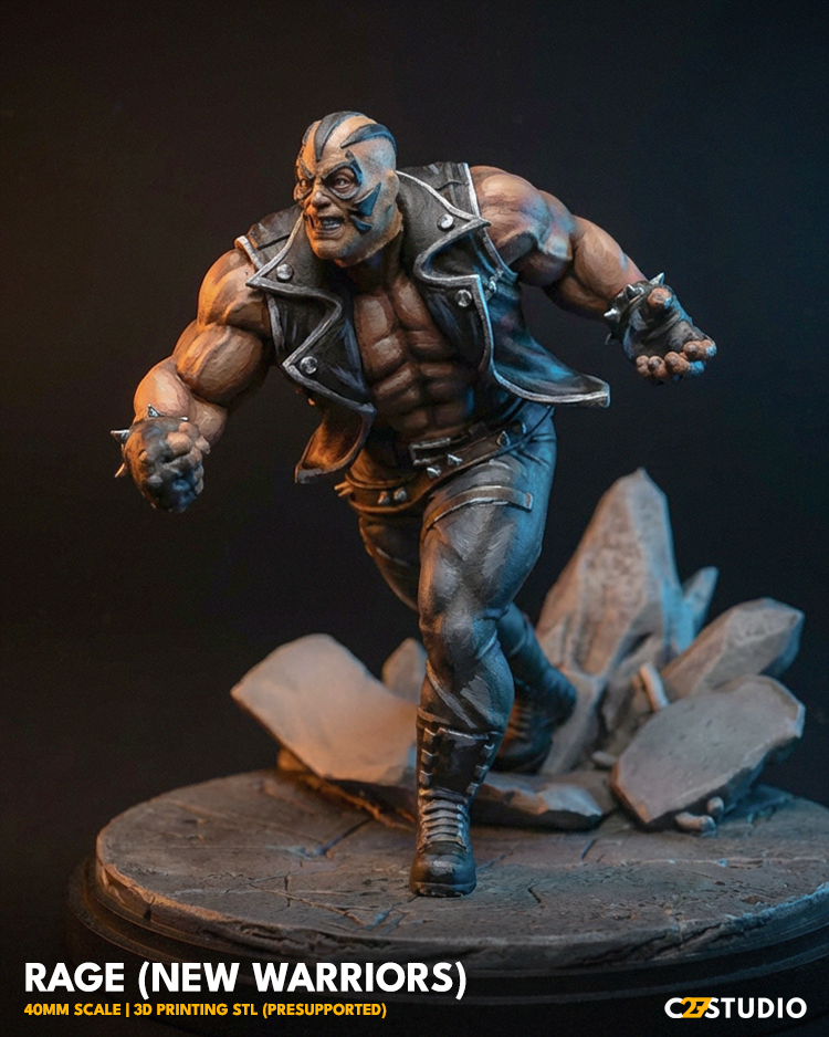 Rage (New Warriors) FanArt