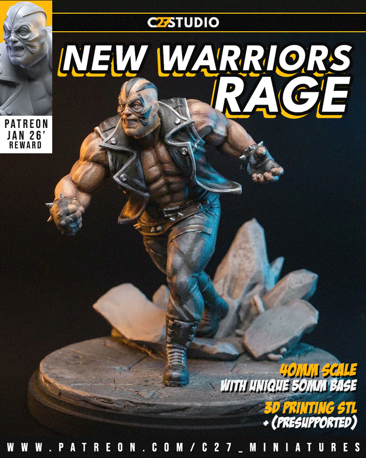 Rage (New Warriors) FanArt