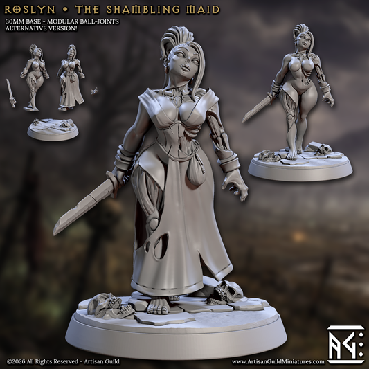 Roslyn, die schlurfende Maid