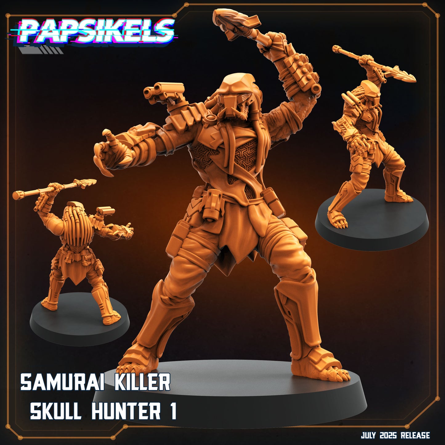 Samurai Killer Skull Hunter (6 modelos)