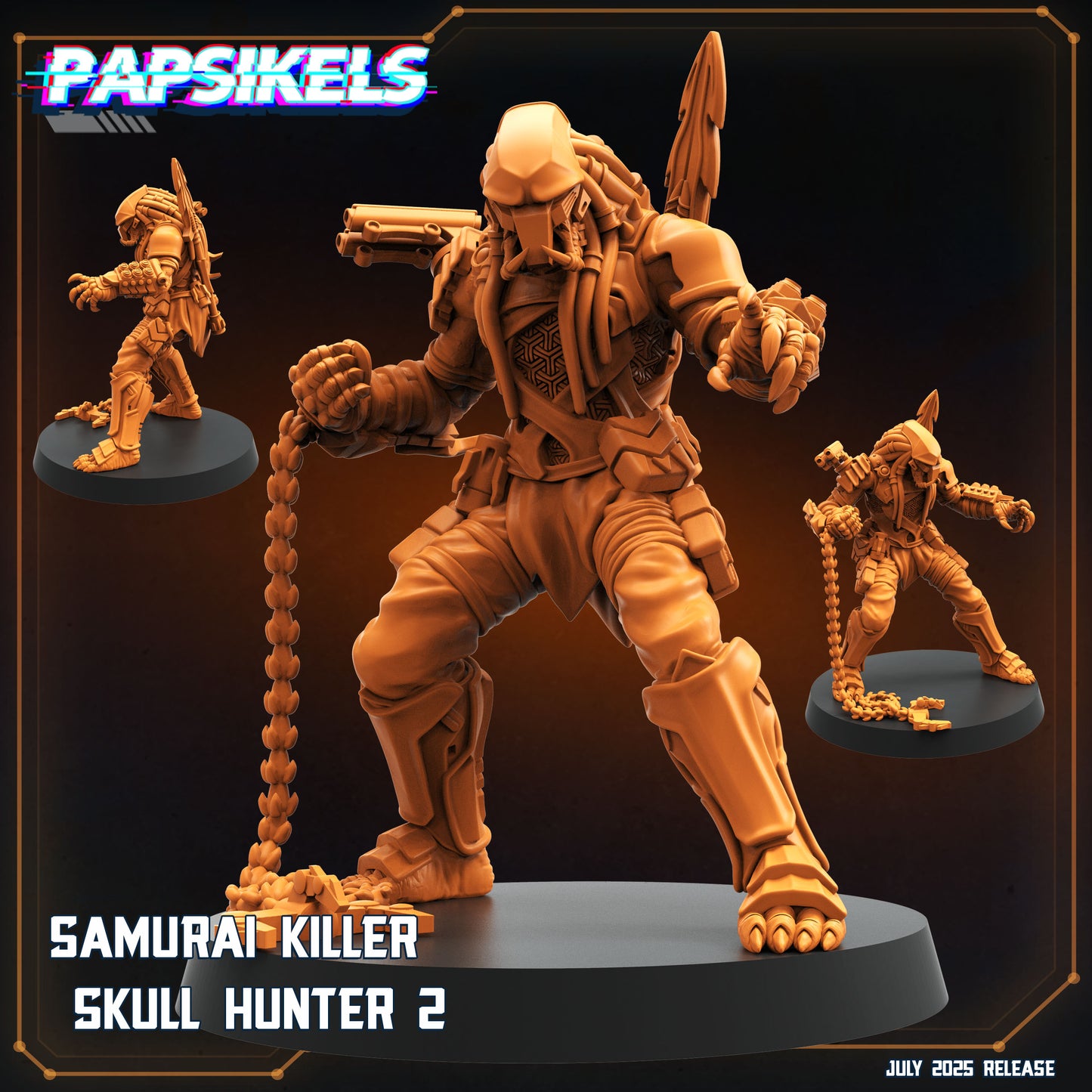 Samurai Killer Skull Hunter (6 modelos)