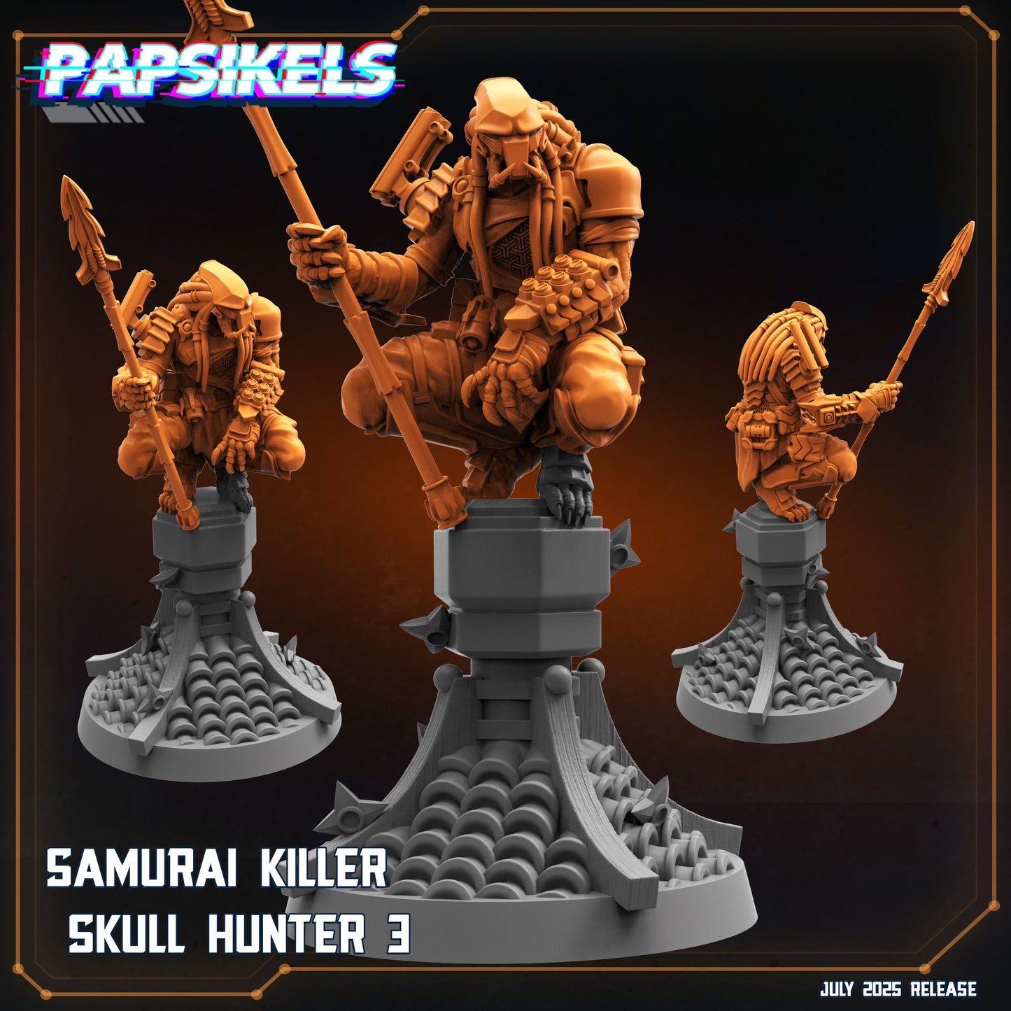 Samurai Killer Skull Hunter (6 modelos)