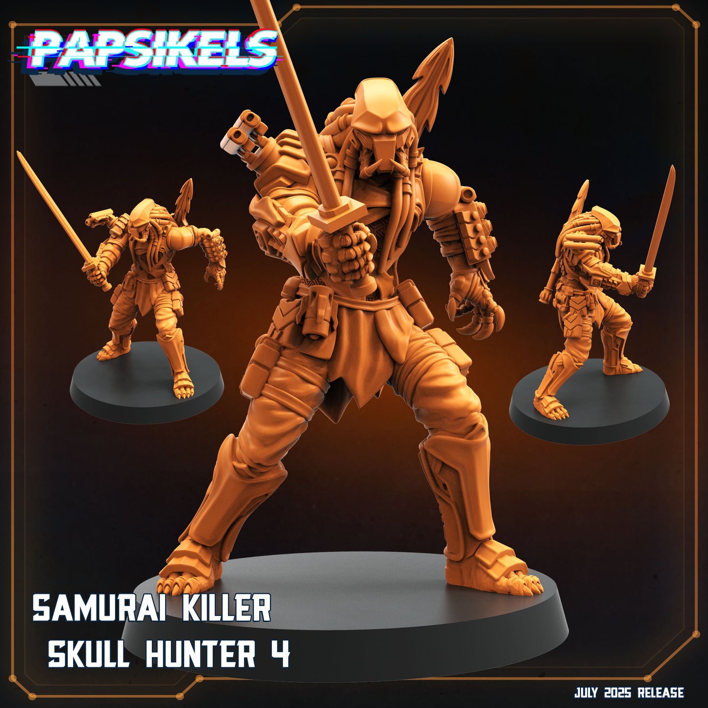 Samurai Killer Skull Hunter (6 modelos)