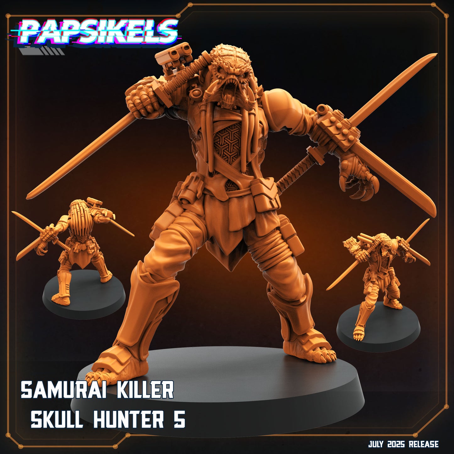 Samurai Killer Skull Hunter (6 modelos)