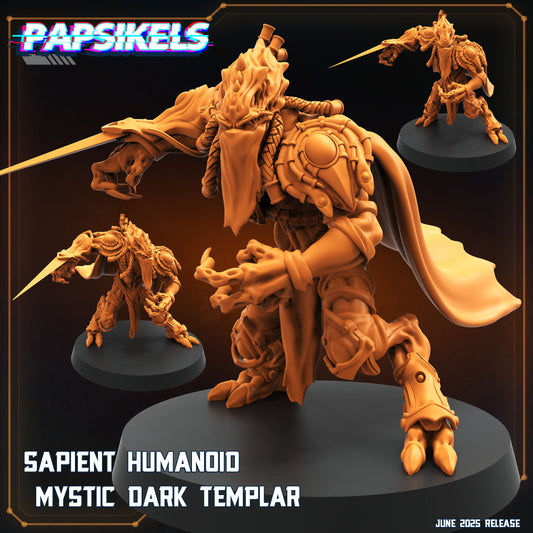 Sapient Humanoid Mystic Dark Templars (2 modelos)