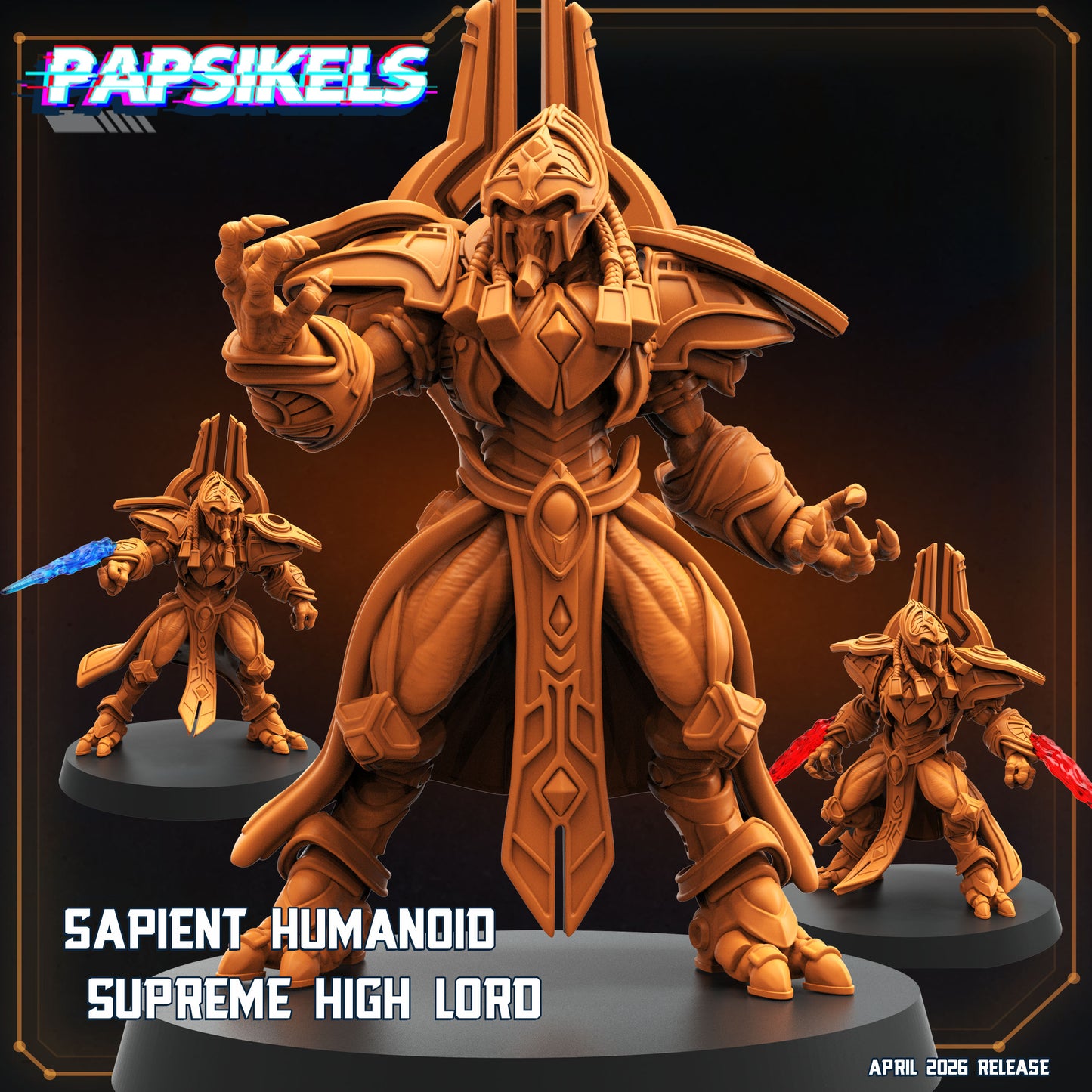 Sapient Humanoid Supreme High Lord (3 modelos)