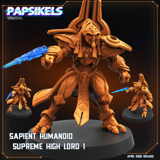 Sapient Humanoid Supreme High Lord (3 modelos)